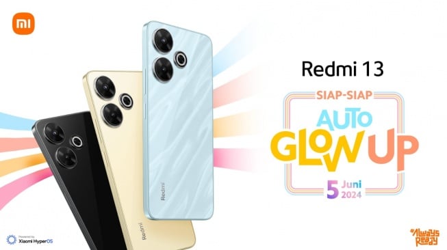 Redmi 13 Resmi Masuk Indonesia 5 Juni, HP Murah Xiaomi dengan Kamera 108MP