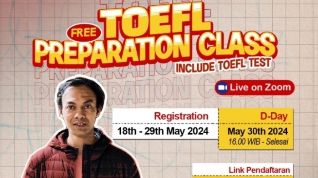 Yoursay Class TOEFL Preparation: Bahas Tuntas Tips dan Strategi Sukses Tes TOEFL