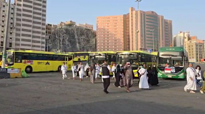 Dear Jemaah Haji Indonesia, Jangan Khawatir ke Masjidil Haram Ada Bus Salawat yang Selalu Sedia, Gratis!