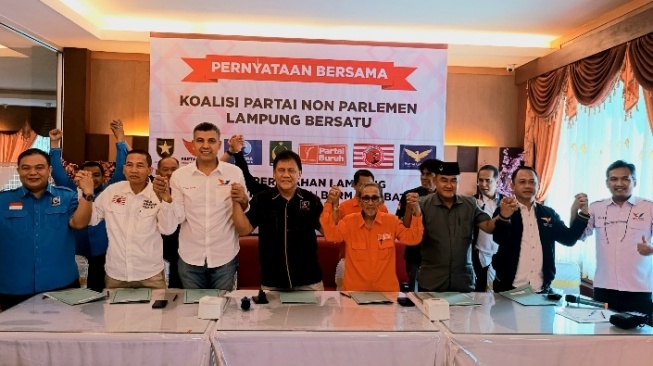 Ingin Ikut Pilgub Lampung 2024, Tujuh Partai Nonparlemen Sepakat Bentuk Koalisi