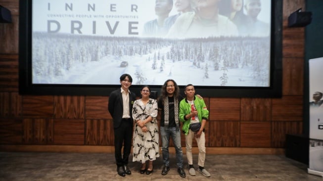 Peluncuran film Dokumenter Inner Drive di kawasan Kemang Jakarta Selatan pada Jumat (31/5/2024)