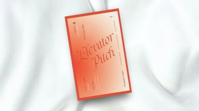 Cara Hadapi Realita Hidup dalam Novel "Elevator Pitch" karya Cecillia Wang