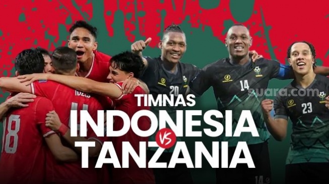 Link Live Streaming Timnas Indonesia vs Tanzania di Laga Uji Coba, Segera Kick Off