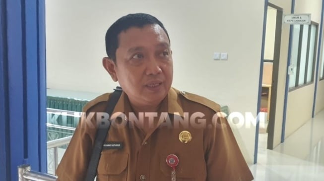 Kepala DPMPTSP Bontang Aspianur. [KlikKaltim.com]