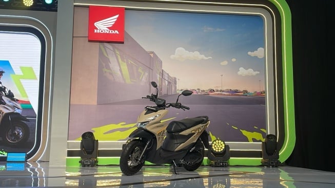 PT Astra Honda Motor (AHM) Resmi Meluncurkan All New Honda BeAT Series. (Foto: Suara.com/Manuel Jeghesta) 