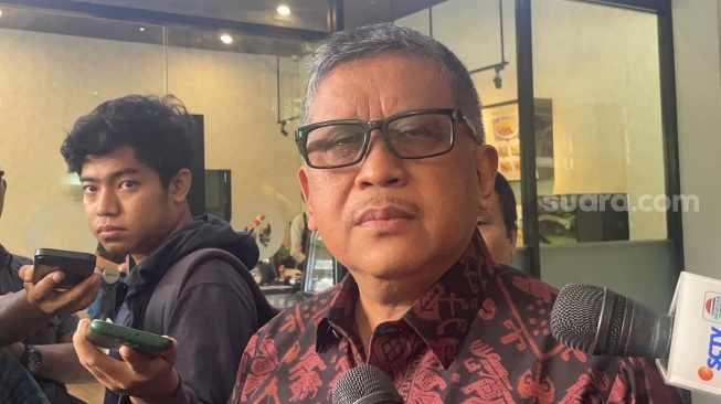 Sekjen PDIP Hasto Kristiyanto. (Suara.com/Bagas)