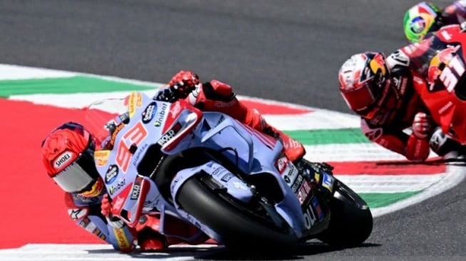 Gagal Naik Podium di Mugello, Marc Marquez Akui Francesco Bagnaia dan Enea Bastianini Sangat Kuat