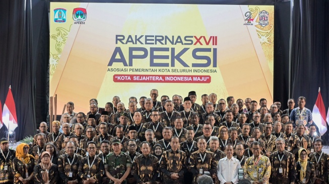 Rapat Kerja Nasional (Rakernas) XVII APEKSI Tahun 2024. (Dok: Pemkot Surabaya)