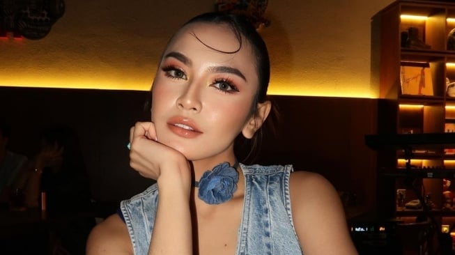 Mahalini di Acara Ulang Tahun Rizwan Fadilah (Instagram)