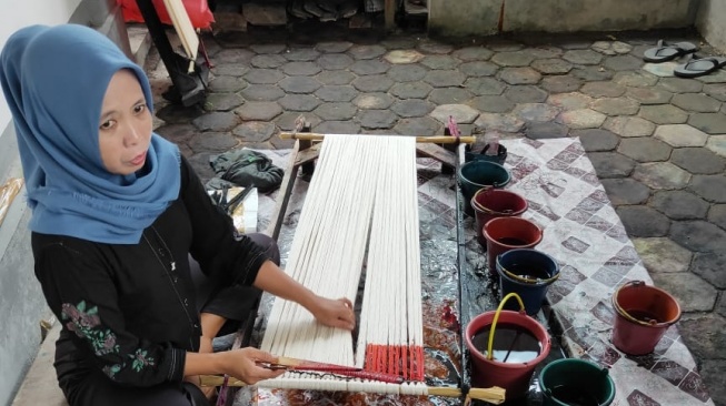 BRI Hidupkan Potensi Daerah, Klaster Usaha Kain Tuan Kentang Palembang Ini Sukses Naik Kelas