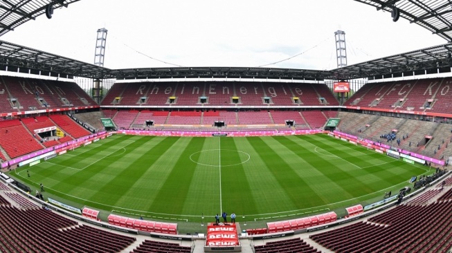 Cologne Stadium atau dikenal juga dengan nama RheinEnergieStadion. [AFP]