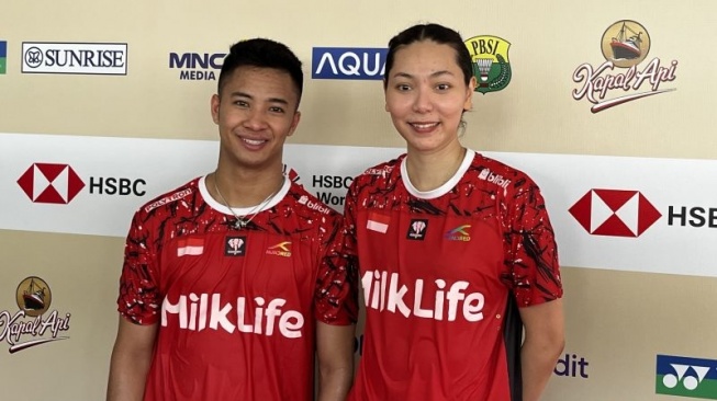 Indonesia Open 2024: Tekuk Ye/Lee, Dejan/Gloria Melaju ke Babak 16 Besar