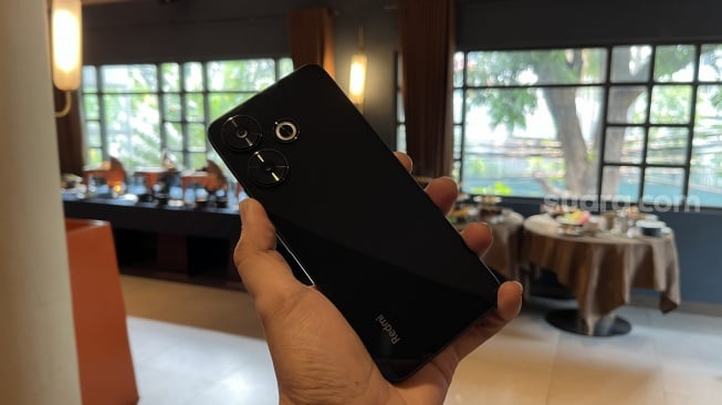 Xiaomi meluncurkan Redmi 13 di Indonesia pada Rabu (5/6/2024). [Suara.com/Dicky Prastya]