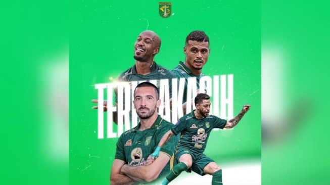 Persebaya Surabaya umumkan lepas empat pemain asingnya melalui media sosial Instagram resmi klub, Rabu (5/6/2024). ANTARA/HO-Ofisial Persebaya