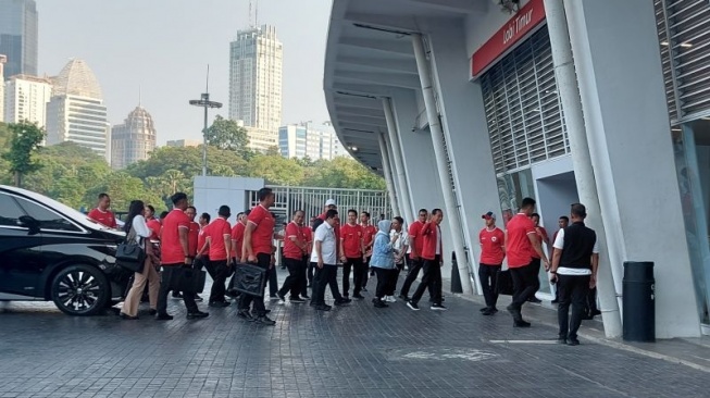 Jokowi dan Kaesang Hadir di SUGBK Saksikan Laga Timnas Indonesia vs Irak