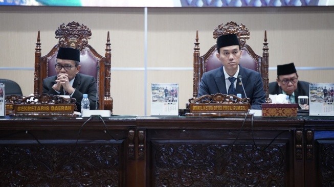 DPRD Sumsel Dengarkan Jawaban Gubernur atas Pandangan Umum Fraksi-fraksi Terhadap Raperda Pertanggungjawaban APBD 2023
