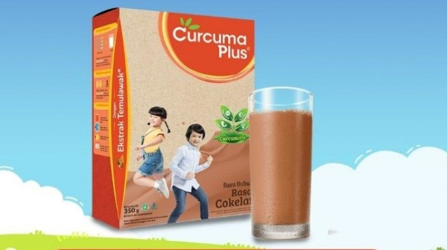 Susu Curcuma Plus. [Tokopedia]