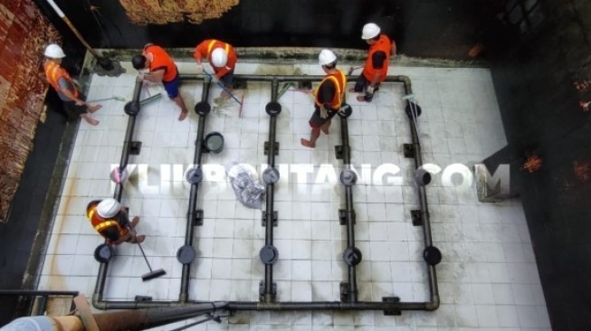 WTP KS Tubun PDAM Tirta Taman di Kelurahan Api-Api. [KlikKaltim.com]