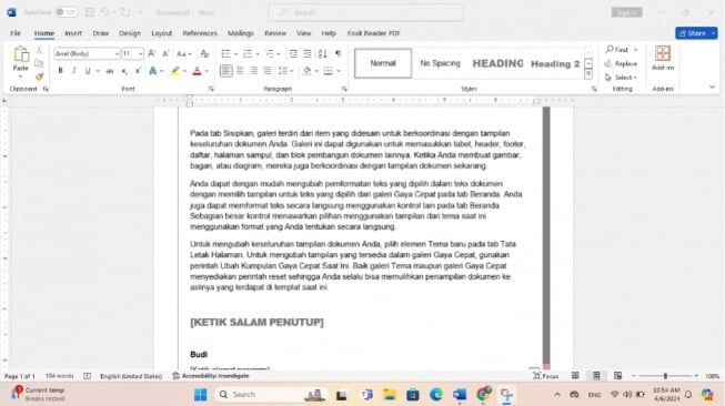 Cara Membuat Paragraf di Microsoft Word, Bisa Manual Maupun Otomatis