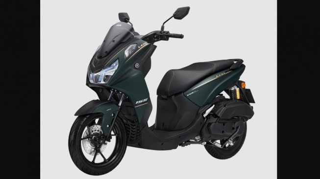 Yamaha Lexi warna Rough Moss Green (Yamaha Vietnam)