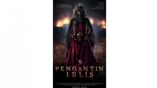 Segera Tayang, Taskya Namya Tampil Seram di Teaser Film Pengantin Iblis