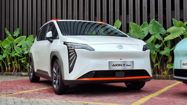 GAC Aion Y Plus Siap Ramaikan Pasar Mobil Listrik Indonesia. [Foto: Suara.com/Manuel Jeghesta]