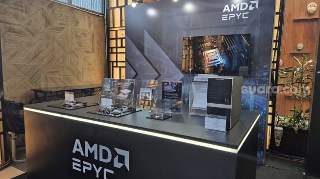 AMD EPYC. [Suara.com/Dythia Novianty]