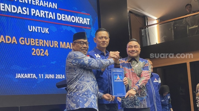 Rekomendasi Demokrat: Murad Ismail-Michael Wattimena di Pilkada Maluku, Herman Deru-Cik Ujang di Pilkada Sumsel