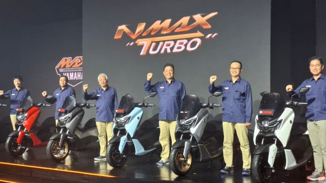 NMax Turbo Resmi Meluncur di Indonesia. (Foto: Suara.com/Manuel Jeghesta)