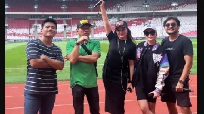 Diserang Netizen, Ini Reaksi Bijak Ashanty Usai Kontroversi Tampil di Laga Timnas Indonesia Vs Filipina