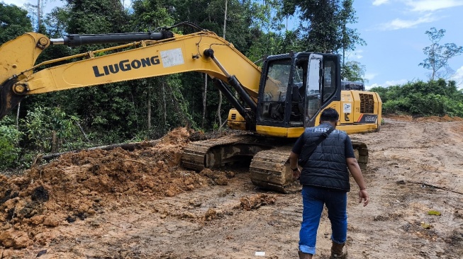 Patroli Gabungan Gagalkan PETI di Km 27 dan Km 33 Jalan Labanan-Kelay