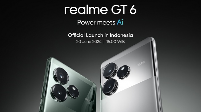 realme GT 6. [realme Indonesia]