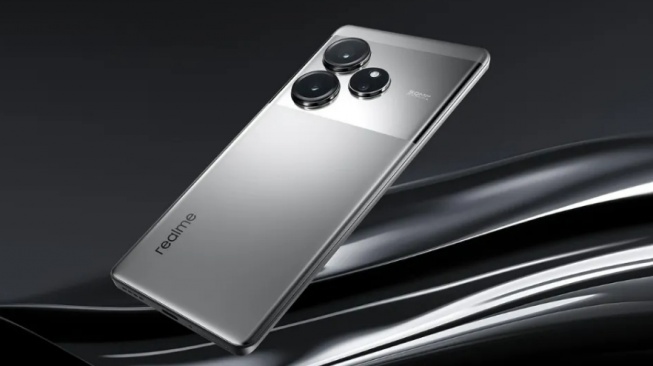 Realme GT 6 akan mengandalkan sensor kamera Sony. (Realme)