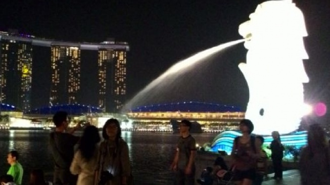 Merlion Park [suara.com/seniberjalan]