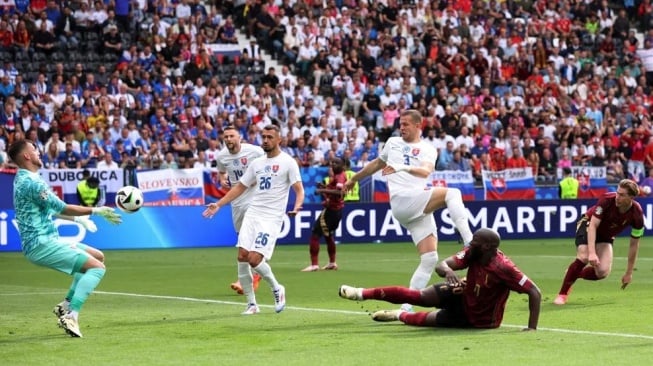 Piala Euro 2024: Mengejutkan! Belgia Dipermalukan Slovakia dengan Skor 0-1