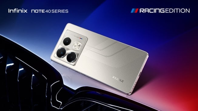 Infinix Note 40 Racing Edition Rilis ke Indonesia 24 Juni, Hasil Kolaborasi dengan BMW