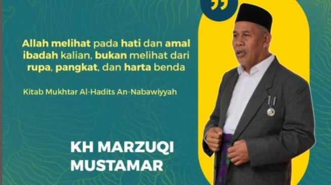 Sosok KH. Marzuqi Mustamar, Ulama yang Dijodohkan dengan Risma di Pilkada Jatim