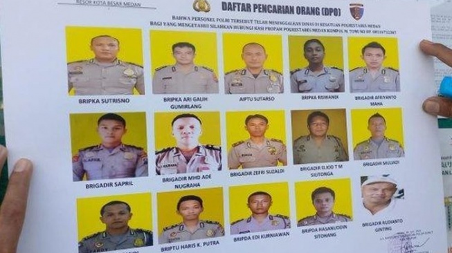 Heboh 15 Anggota Polrestabes Medan Masuk DPO, Polda Sumut: Semua Sudah Dipecat!