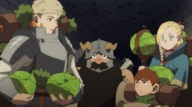 Ulasan Anime 'Dungeon Meshi': Perpaduan Genre Fantasy dan Gourmet yang Unik