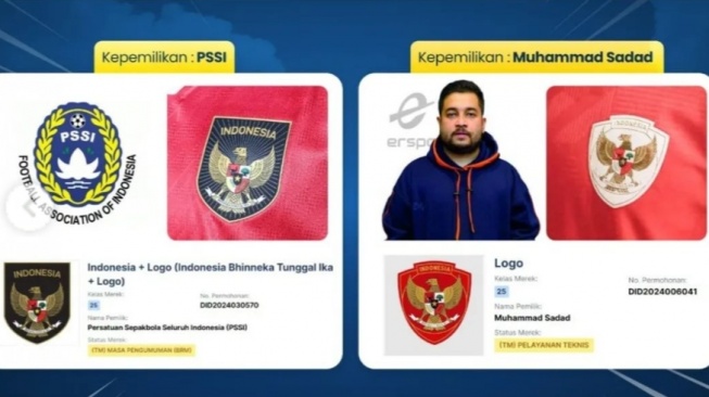 Penjelasan PSSI Soal HAKI Logo Timnas Indonesia di Jersey Baru Atas Nama Pribadi