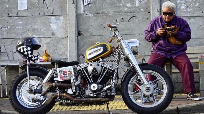 Koleksi Motor Virgoun Vokalis Band Last Child. (Foto: IG/Virgoun)