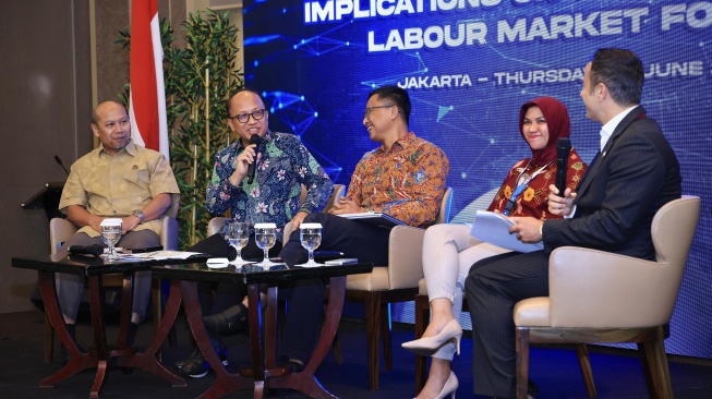 Artificial Intellegence and Indonesia Labour Markets, di Jakarta, Kamis (20/6/2024). (Dok: Kemnaker)