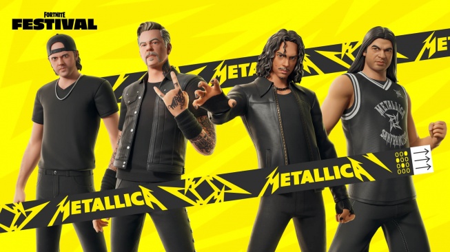 Metallica Fortnite. [Fortnite]