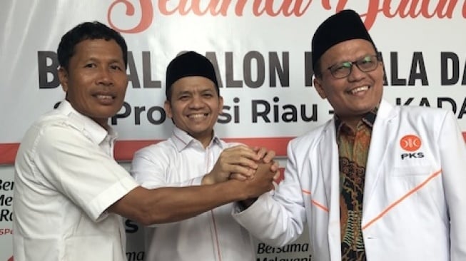 Khairul Umam-Indra Gunawan Eet Siap Hadapi Petahana di Pilkada Bengkalis