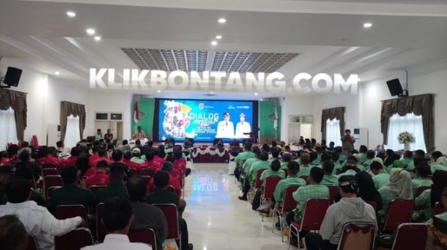 Kegiatan rembuk RT Se-Kecamatan Bontang Utara di Pendopo Wali Kota. [KlikKaltim.com]