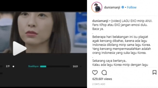 Kontroversi Anji (Instagram/@duniamanji)