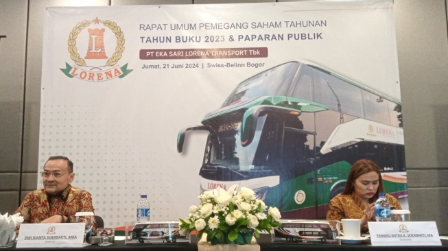 Pendapatan Lorena Naik 3 Persen di Kuartal 1-2024, Bisnis Bus AKAP Mendominasi