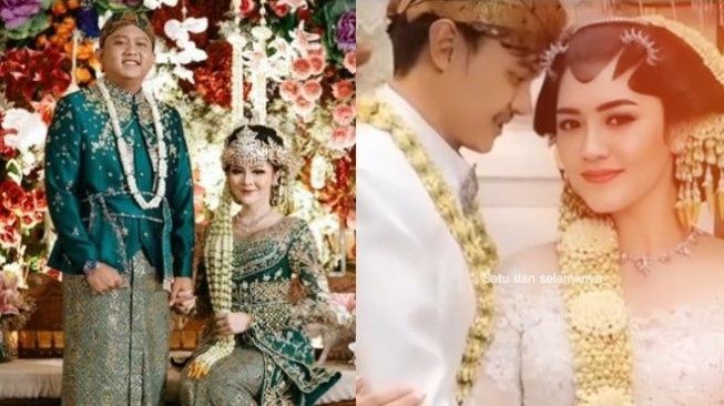 Adu Gaya Happy Asmara dan Istri Denny Caknan, Bella Bonita [Tiktok dan instagram @denny_caknan]