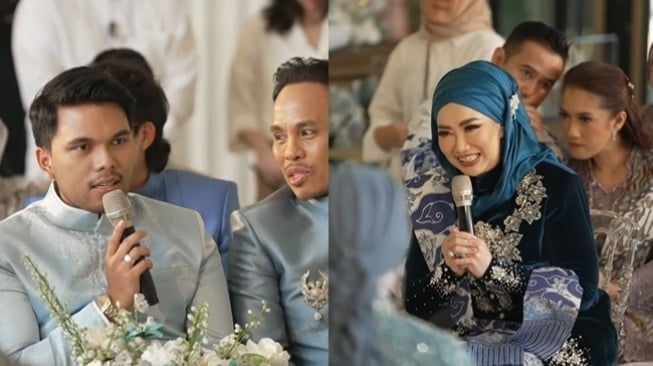 Momen Pertunangan Thariq Halilintar dan Aaliyah Massaid (YouTube/Thariq Halilintar)