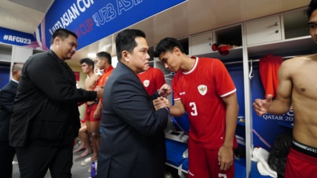 Tak Ingin Seperti Kroasia, Erick Thohir Ingin Maksimalkan Para Pemain Muda Timnas Indonesia